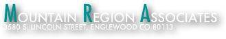 Mountain Region Associates
3580 S. Lincoln Street, englewood CO 80113